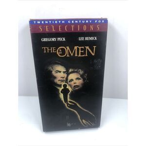 VHS The Omen 1976 20th Century Fox Selesctions 1996 Release